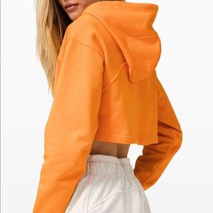 NWT Lululemon All Yours Cropped Hoodie!